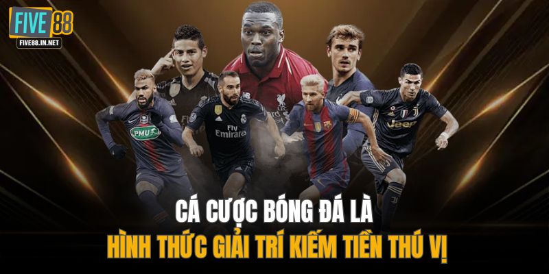 Cá cược bóng đá là hình thức giải trí kiếm tiền thú vị